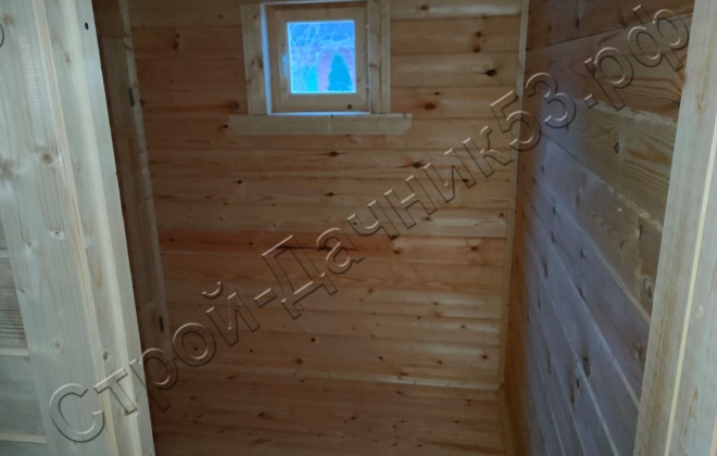 4 Брусовая баня Б-3, 6х5м, 26 М², Московская область, Сергиево-Посадский район, СНТ «Алмазово-2» (4)